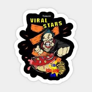 viral stars cereal Sticker